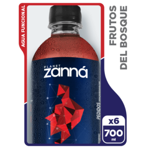 Planet Zanná Frutos del Bosque 700 Ml. - 6 Pack