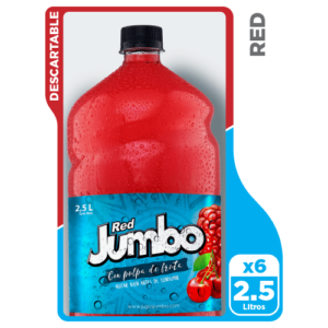 Jugo Jumbo Red 2.5 Lts. - 6 Pack