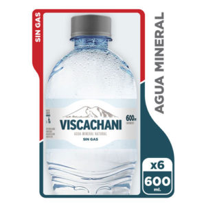 Agua Mineral Viscachani 600 Ml. - 6 Pack