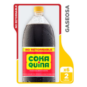 Gaseosa Coka Quina 2 Lts. - 6 Pack
