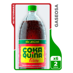 Gaseosa Coka Quina Libre 2 Lts. - 6 Pack