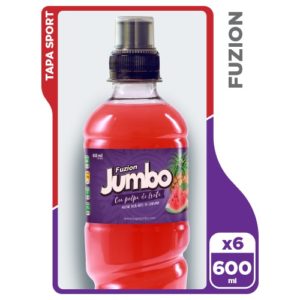 Jugo Jumbo Fuzion 600 Ml. TSP - 6 Pack
